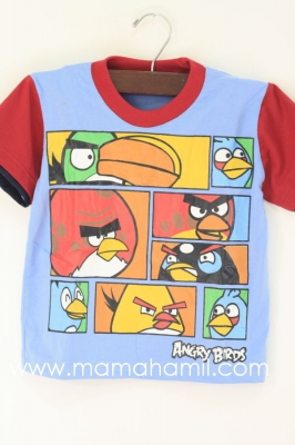 Baju Anak Angry Birds